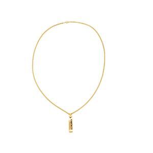 NEW KNOTWTR pendant necklace in gold